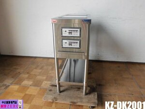 中古厨房 業務用 Panasonic パナソニック マルゼン 2口 IH コンロ KZ-DK2001 単相 200V 2kW×2 電磁 調理器 ビルトイン 架台付 2019年製