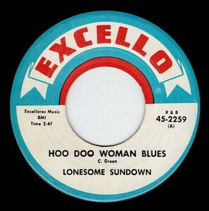 Lonesome Sundown / Hoo Doo Woman Blues ♪ I’m Gonna Cut Out On You (Excello)