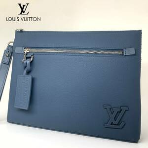 【未使用/ICチップ】ルイヴィトン LOUIS VUITTON アエログラム ポシェット・IPAD M81029 メンズ　クラッチバッグ レディースハンドバッグ