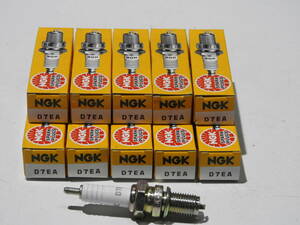 バイクプラグNGK D7EA 10本 CB350F CB400F CBX400F Z400FX XJ400 GSX400F系 送料370円