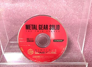 【Y490】メタルギアソリッド/METAL GEAR SOLID/ゲームキューブ/ディスク/ネコポス可/