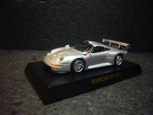 京商1/64　ポルシェコレクション1　９１１GT１　シルバー