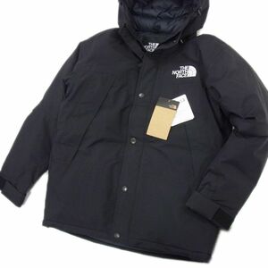 新品 定価7万400円●THE NORTH FACE ノースフェイス ND92237 マウンテンダウンジャケット パーカ メンズ Sサイズ ゴアテックス ブラック