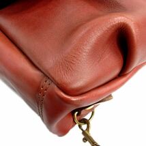 定価5万円●HERZ ヘルツ 棒屋根クラシック レザー リュック デイパック ザック BAG 牛革 メンズ レディース 男女兼用 正規品 1円スタート_画像7