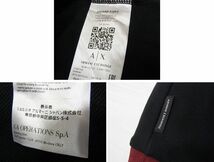 ◇ARMANI アルマーニ エクスチェンジ スウェット セットアップ ハーフジップ ライン入り ジャージ ロゴプリント 1円スタート_画像9