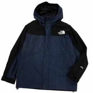 定価49.500円■THE NORTH FACE NP12032 マウンテンライトデニムジャケット GORE-TEX メンズ ノースフェイス 1円スタート