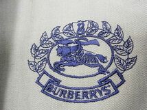 オールド◇BURBERRYS バーバリー ステンカラーコート カーキグレー 中綿入り 美シルエット メンズ ビジネスコート 1円スタート_画像6