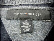 ■TOMMY HILFIGER トミーヒルフィガー ハーフジッププルオーバー ニット セーター メンズ 1円スタート_画像4