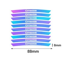 マツダ オーロラ ホイール リムステッカー 4P■CX-3/5/7/8 デミオ アテンザ アクセラスポーツ ロードスター RX-378 MAZDA3 プレマシー_画像4