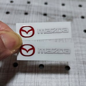 マツダ ミニステッカー グラデーション 2P■CX-3/5/7/8 デミオ アテンザ アクセラスポーツ ロードスター RX-378 MAZDA3 プレマシーの画像7