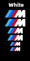 BMW(M)ブレーキキャリパー ワイパー ステッカー【ホワイト】6P■Msport MPerformance MPower E46 E60 E90 F10 F20 F30 X12345678 ALPINA_画像7