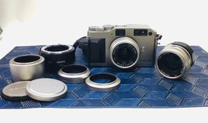 【中古品/インボイス登録店/TO】CONTAX G1 Carl Zeiss Biogon 2.8/28 T* Planar 2/45 T* レンジファインダー フィルムカメラ　IM1206/040