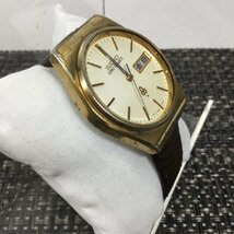 【ジャンク品/インボイス登録店/TO】SEIKO セイコー ロード クォーツ ゴールド系 レトロ 7853-7010 腕時計 HA1207/0002_画像2