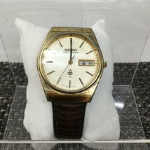 【ジャンク品/インボイス登録店/TO】SEIKO セイコー ロード クォーツ ゴールド系 レトロ 7853-7010 腕時計 HA1207/0002_画像1