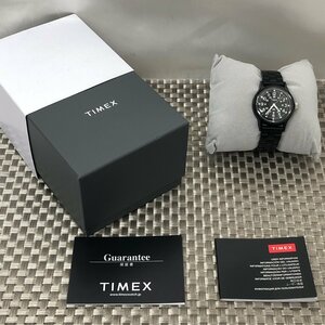 【稼働品/インボイス登録店/KU】TIMEX タイメックス 腕時計 メンズ　オリジナルキャンパー キャンパー TW2V19800 ブラック　 RS1223/0020