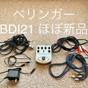 【送料無料】BEHRINGER BDI21 V-Tone Bass ベース用プリアンプDI ベリンガー エフェクター