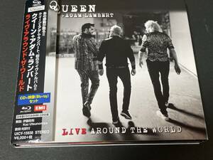 ♪【SHM-CD+Blu-ray】　クイーン＋アダム・ランバート(QUEEN)　「ライヴ アラウンド ザ ワールド」　♪