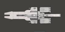 1/1700 ラーディッシュ 3Dプリント 未組立 アイリッシュ級戦艦 Radish Irish-class Battleship宇宙船 宇宙戦艦 Spacecraft Space Ship_画像7