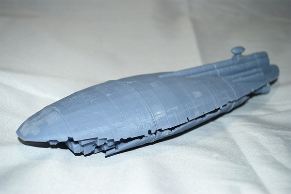 1/350 反乱軍輸送船 ツナシップ 3Dプリント GR-75中型輸送船 ガロフリー STAR WARS スターウォーズ 3D PRINT 宇宙船 Spacecraft Space Ship