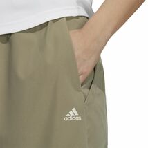 ★アディダス adidas お洒落 訳あり レディース シンプル 動きやすい ワイド ウーブン パンツ ボトムス ズボン M [BH29524-M] 四 壱★QWER_画像3