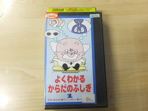 子ども用！ヴィンテージ！ビデオVHS『よくわかるからだのふしぎ1』