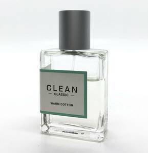 CLEAN クリーン クラシック ウォーム コットン EDP 30ml ☆残量たっぷり　送料350円