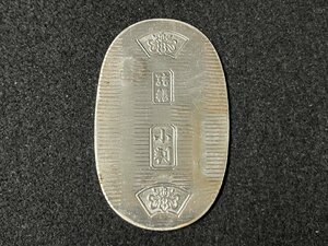 MI0512-6I　純銀30g刻印あり　小判　重量30.5g　詳細不明　古銭　アンティーク　コレクション
