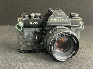 MI0512-102I　ゆうパック着払い　ASAHI PENTAX　KM　1:1.8/55　一眼レフカメラ　アサヒペンタックス　フィルムカメラ