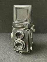 MI0512-14I　yashicaflex　1:3.5　f=80mm　二眼レフカメラ　ヤシカフレックス　フィルムカメラ　光学機器_画像1