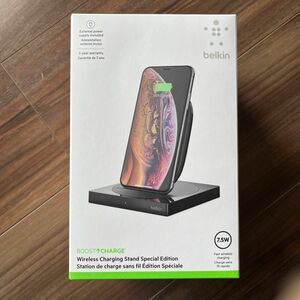 Apple限定 belkin BOOST↑CHARGE ワイヤレス充電器 黒