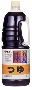 ヒゲタ 味名人 つゆ 1.8L ペット