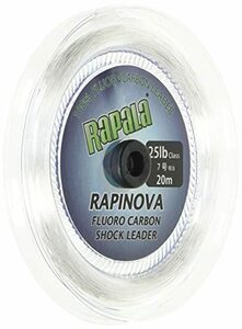 Rapala(ラパラ) リーダー ラピノヴァ ショックリーダー フロロカーボン 20m 7.0号 25lb クリア RFL20M25