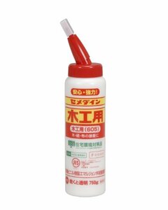 セメダイン 木工用接着剤 605 水性 ポリ容器 750g AE-223