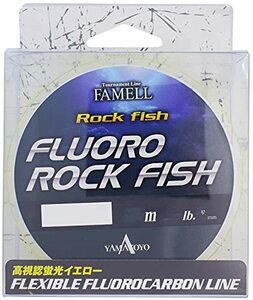  Yamato yo шелковая нить (Yamatoyo)froro Rock Fish 100m флуоресценция желтый 1.2 номер 