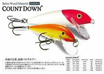 Rapala(ラパラ) ミノー カウントダウン ユニバーサルカラー 5cm 5g アカキン GFR CD5 ルアー_画像2