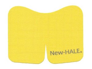 New-HALE(ニューハレ) テーピングテープ すぐ貼れるシリーズ ニ―ダッシュ (6 枚入り) イエロー 010501009