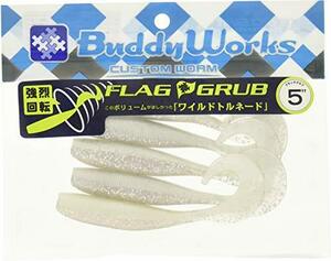 BuddyWorks(バディーワークス) ワーム フラッググラブ 5インチ フラッシュグロー ルアー