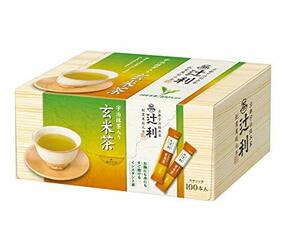 辻利 インスタント 宇治抹茶入り玄米茶 100P