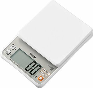 tanita cooking scale kitchen measuring cooking calorie digital 2kg 0.5g unit KJ-215 WH. is .. calorie . is ... ho 