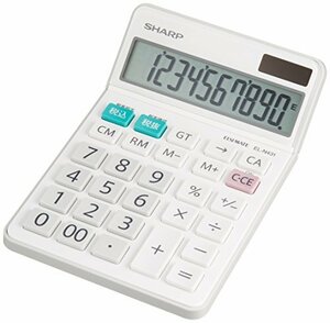  sharp calculator sharp Nice size type 10 column EL-N431-X