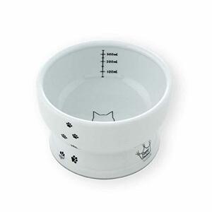  cat .(necoichi) happy dining legs attaching water bowl silicon attaching cat pattern 