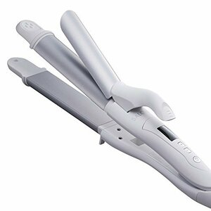 Salonia Salonia 2way Straight &amp; Curl Hair Iron 32mm Professional Specification 220 ° C White SL-002a