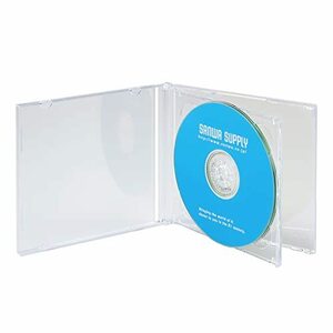 サンワサプライ Blu-ray・DVD・CDケース(2枚収納タイプ・5枚セット) FCD-22CLN2 クリア