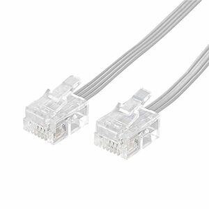 Elecom modular cable 7m slim white MJ-7WH