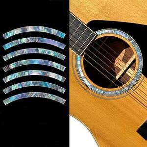 Jockomo acoustic guitar. sound hole . in Ray sticker rose ta* stripe (MX)