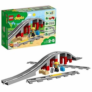 レゴ(LEGO)デュプロ あそびが広がる! 鉄道橋とレールセット 10872 おもちゃ ブロック プレゼント幼児 赤ちゃん 電車 でんしゃ 男のの画像1