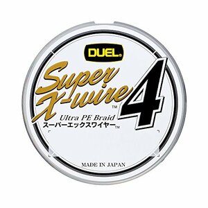 DUEL(デュエル) PEライン 1号 スーパーエックスワイヤー4 (Super X-wire 4) 150m 1号 S シルバー H3581-