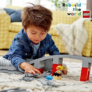 レゴ(LEGO)デュプロ あそびが広がる! 鉄道橋とレールセット 10872 おもちゃ ブロック プレゼント幼児 赤ちゃん 電車 でんしゃ 男のの画像6