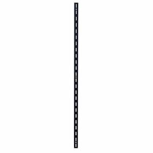 和気産業 棚柱 1X4ピラシェル棚柱 WPS002 奥行1.1×高さ60.9×幅1.6cm 黒
