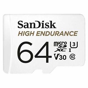 SanDisk 高耐久 ドライブレコーダー アクションカメラ対応 microSDXC 64GB SDSQQNR-064G サンディスク 海外パッ